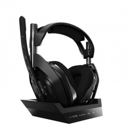 Casti Gaming Logitech ASTRO A50 Wireless, Microfon + Statie incarcare, PC/Xbox
