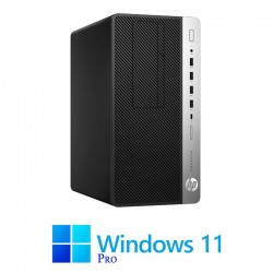 Calculator HP ProDesk 600 G4 MT, Hexa Core i5-8500, 16GB DDR4, SSD, Win 11 Pro