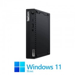 Mini PC Lenovo ThinkCentre M70q, Quad Core i3-10100T, 16GB DDR4, Win 11 Home