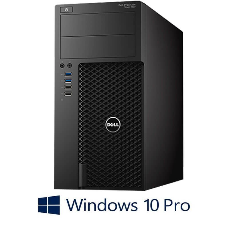 Workstation Dell Precision 3620 MT, Quad Core i7-6700, 1TB SSD NVMe, Win 10 Pro