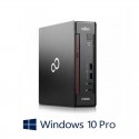 Mini PC Fujitsu ESPRIMO Q556, Quad Core i5-7500T, 8GB, 256GB SSD, Win 10 Pro