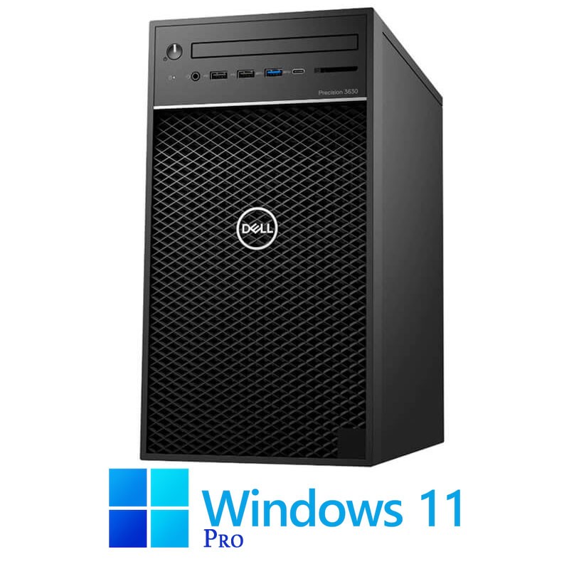 Workstation Dell Precision 3630 MT, i7-9700, 1TB SSD, RTX 4000 8GB, Win 11 Pro