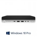 Mini PC HP EliteDesk 800 G3, Intel i3-6100T, 16GB DDR4, 256GB SSD, Win 10 Pro
