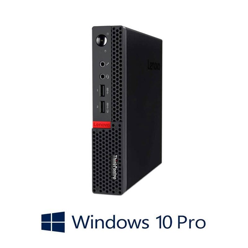 Mini PC Lenovo ThinkCentre M625q, AMD A9-9420e, 8GB DDR4, SSD, Win 10 Pro