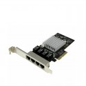 Placa de Retea Quad Port Startech ST4000SPEXI, 4 x Rj-45 10/100/1000Mbps