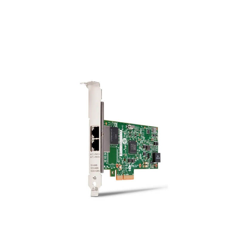 Placa de Retea Dual Port HP 361T, 2 x Rj-45 10/100/1000Mbps