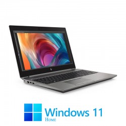 Laptopuri HP Zbook 15 G6, i7-9850H, 32GB, 1TB SSD, Quadro T2000 4GB, Win 11 Home