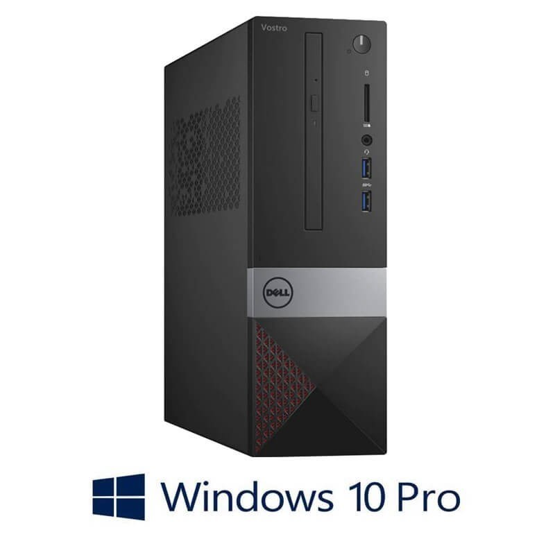 Calculatoare Dell Vostro 3268 SFF, Intel i3-7100, 8GB DDR4, 120GB SSD, Win 10 Pro