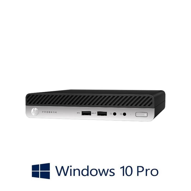 Mini PC HP ProDesk 405 G4, Ryzen 3 2200GE, 8GB DDR4, 128GB SSD, Win 10 Pro