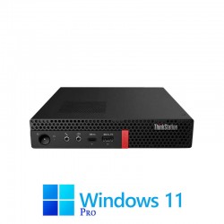 Mini PC Lenovo ThinkStation P330, Hexa Core i5-8400, 16GB DDR4, Win 11 Pro