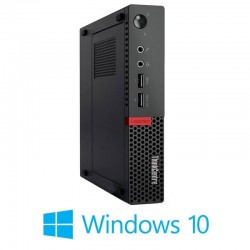 Mini PC Lenovo M910q, Intel Quad Core i5-7500T, 8GB, 256GB SSD, Win 10 Home