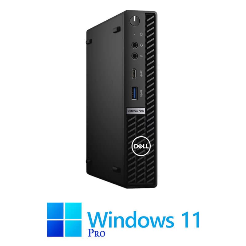 Mini PC Dell OptiPlex 7090, Octa Core i7-10700T, 16GB DDR4, SSD, Windows 11 Pro Mini PC Dell OptiPlex 7090, Octa Core i7-10700T, 16GB DDR4, SSD, Windows 11 Pro
