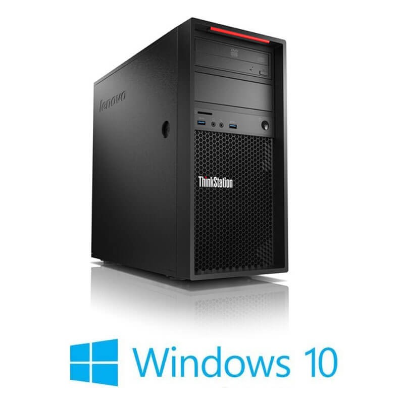 Workstation Lenovo P310 MT, Quad Core i5-6500, 8GB, 128GB SSD, Win 10 Home