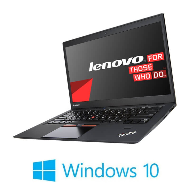 Laptopuri Lenovo ThinkPad T470s, i5-6300U, 12GB DDR4, SSD, FHD IPS, Win 10 Home