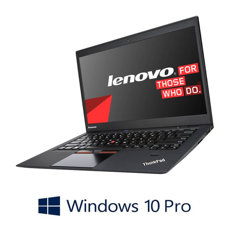 Laptopuri Lenovo ThinkPad T470s, i5-6300U, 12GB DDR4, SSD, FHD IPS, Win 10 Pro