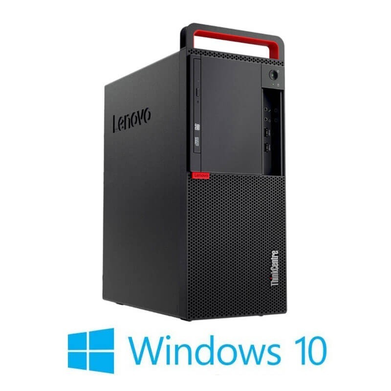 Calculator Lenovo M910t MT, i7-6700, 32GB DDR4, Radeon RX 550 2GB, Win 10 Home