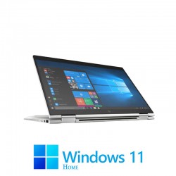 Laptop Touchscreen HP EliteBook x360 1030 G4, i5-8365U, SSD, Full HD, Win 11 Home