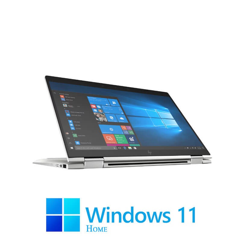 Laptop Touchscreen HP EliteBook x360 1030 G4, i5-8365U, SSD, Full HD, Win 11 Home