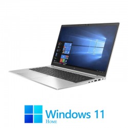 Laptop HP EliteBook 850 G7, Quad Core i5-10210U, 16GB, 256GB SSD, Win 11 Home