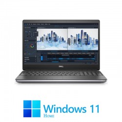 Laptop Dell Precision 7560, Octa Core i7-11850H, 1TB SSD, RTX A2000, Win 11 Home