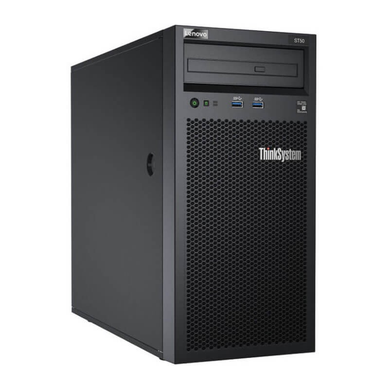 Servere Lenovo ThinkSystem ST50, Hexa Core E-2176G - Configureaza pentru comanda