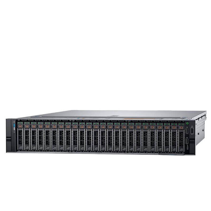 Server Dell PowerEdge R740xd, 2 x Platinum 8160 24-Core, 24 x 2.5" Bay (12 x NVMe U2 + 12 x SAS) - Configureaza pentru comanda