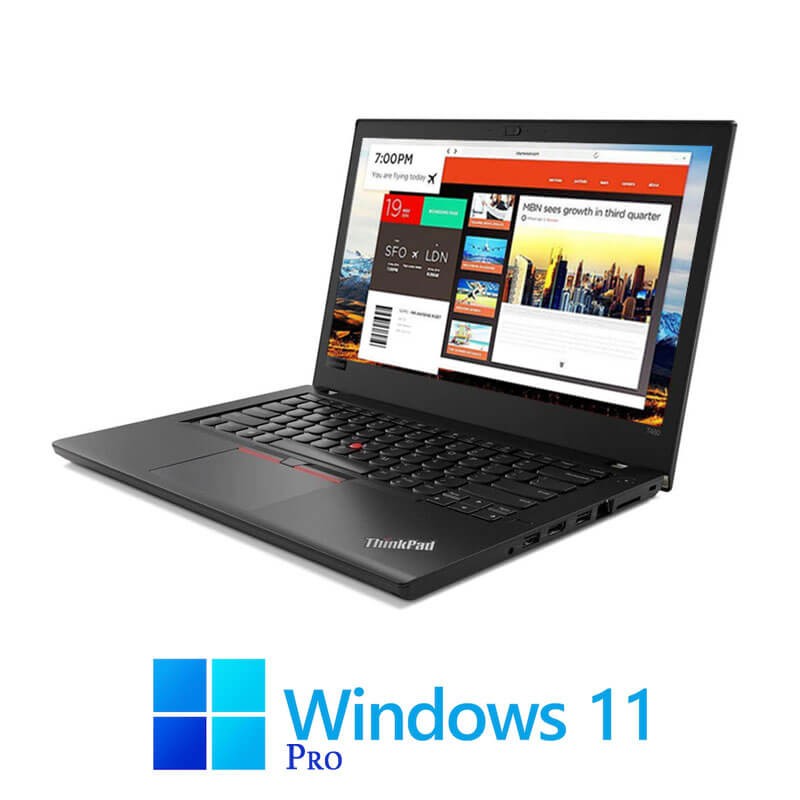 Laptopuri Lenovo T480, Quad Core i5-8350U, 16GB DDR4, 256GB SSD, Win 11 Pro