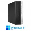 Calculator HP EliteDesk 705 G5 SFF, Ryzen 5 PRO 3400G, 8GB DDR4, SSD, Win 11 Pro