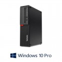 Calculatoare Lenovo M910s SFF, Intel i3-7100, 8GB DDR4, 256GB SSD, Win 10 Pro