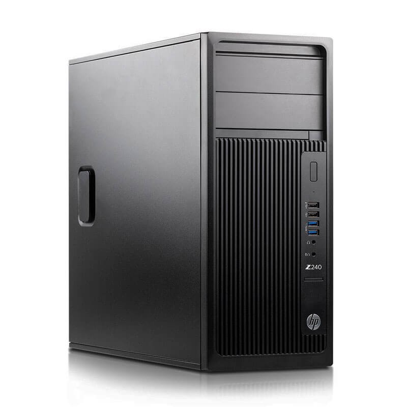 Workstation SH HP Z240 Tower, Intel Quad Core i7-6700, 16GB DDR4, 512GB SSD