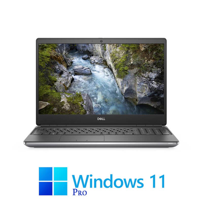 Laptop Dell Precision 7550, i7-10875H, 32GB, 1TB SSD, RTX 3000 6GB, Win 11 Pro