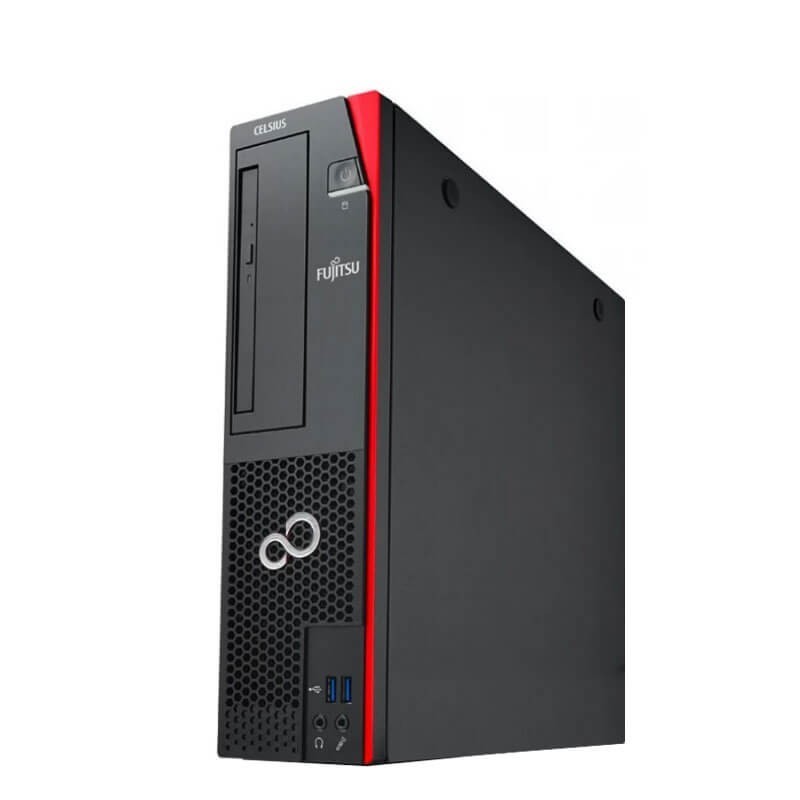 Workstation SH Fujitsu CELSIUS J580, Hexa Core i5-9500, 16GB DDR4, 256GB SSD