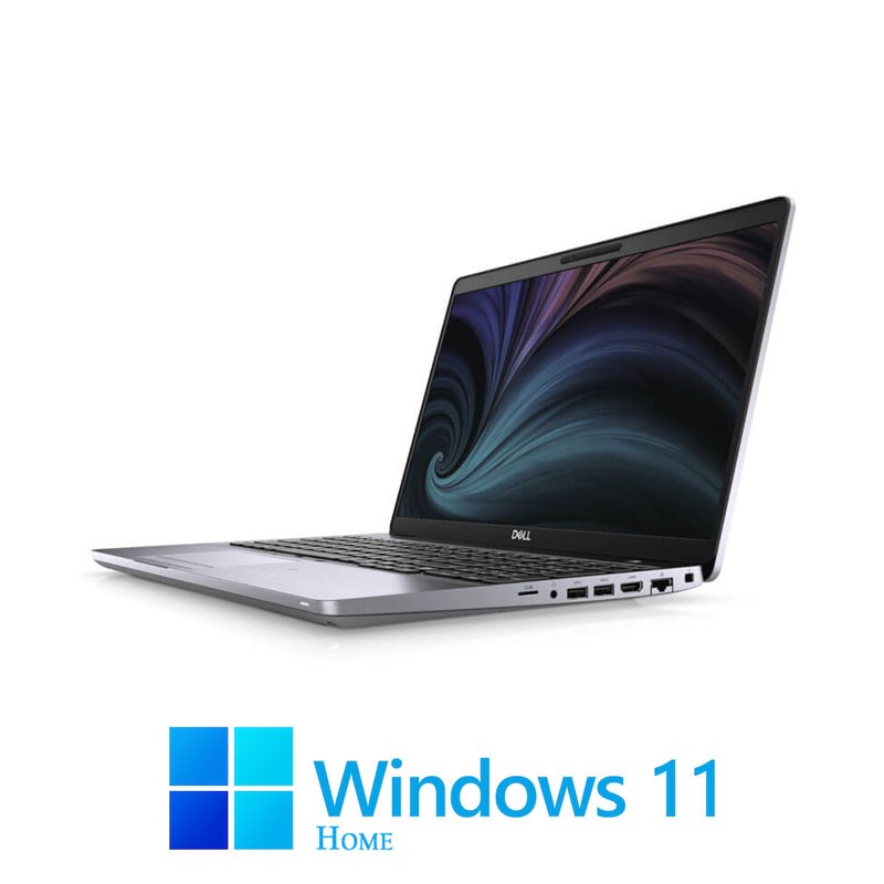 Laptop Touchscreen Dell Latitude 5510, i5-10310U, 16GB DDR4, SSD, Win 11 Home