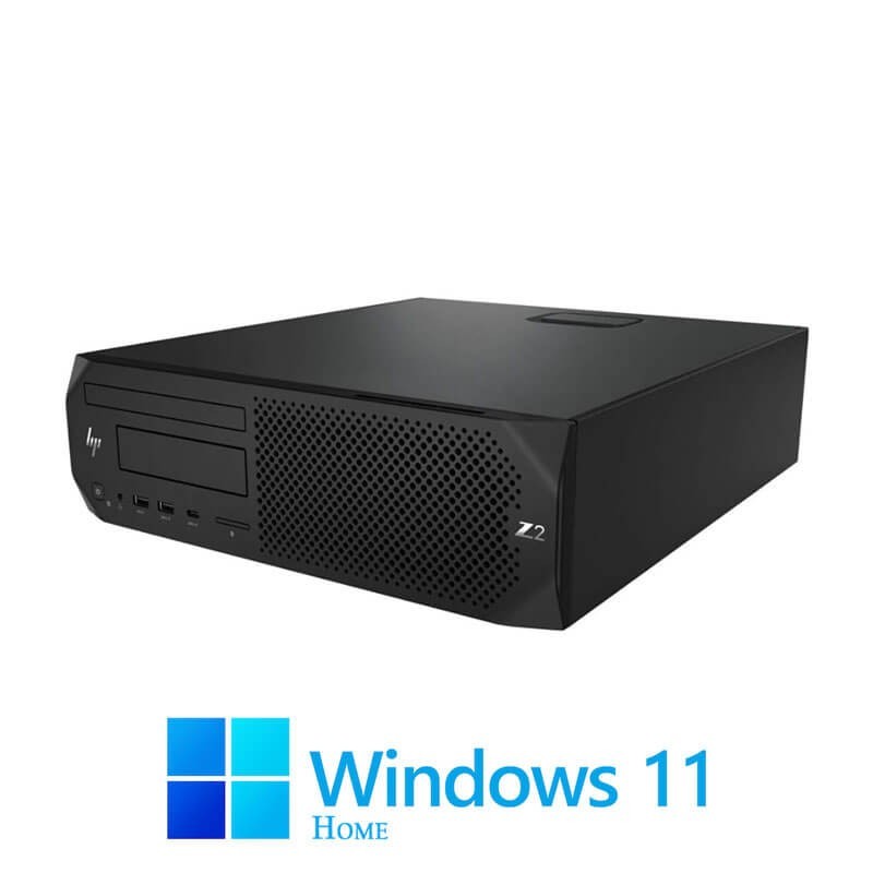 Workstation HP Z2 G4 SFF, Octa Core i7-9700K, 32GB DDR4, 1TB SSD, Win 11 Home Workstation HP Z2 G4 SFF, Octa Core i7-9700K, 32GB DDR4, 1TB SSD, Win 11 Home