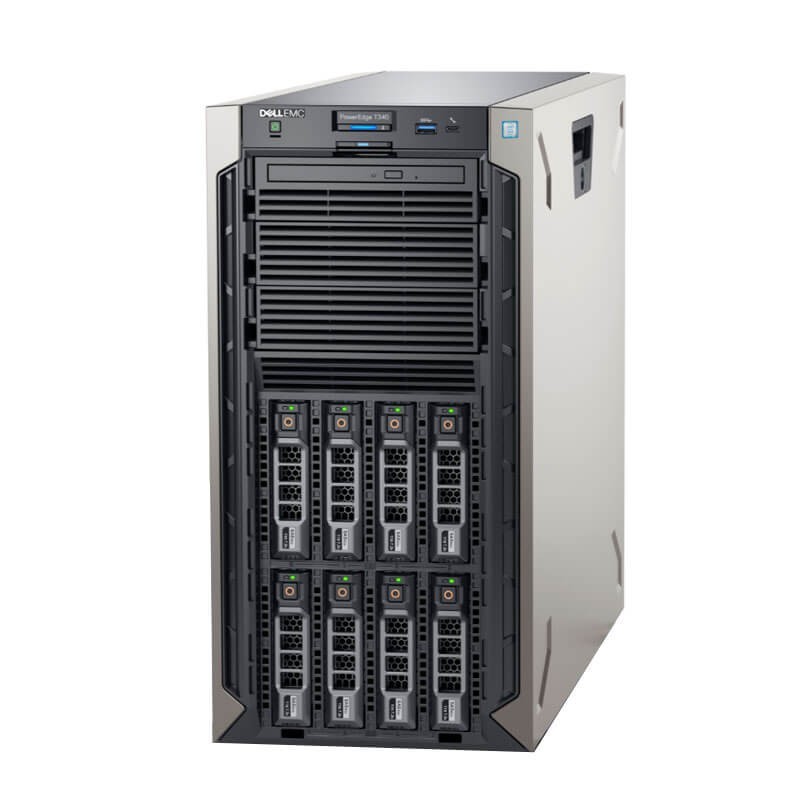 Server Dell PowerEdge T340, Quad Core E-2144G, 64GB DDR4 - Configureaza pentru comanda Server Dell PowerEdge T340, Quad Core E-2144G, 64GB DDR4 - Configureaza pentru comanda
