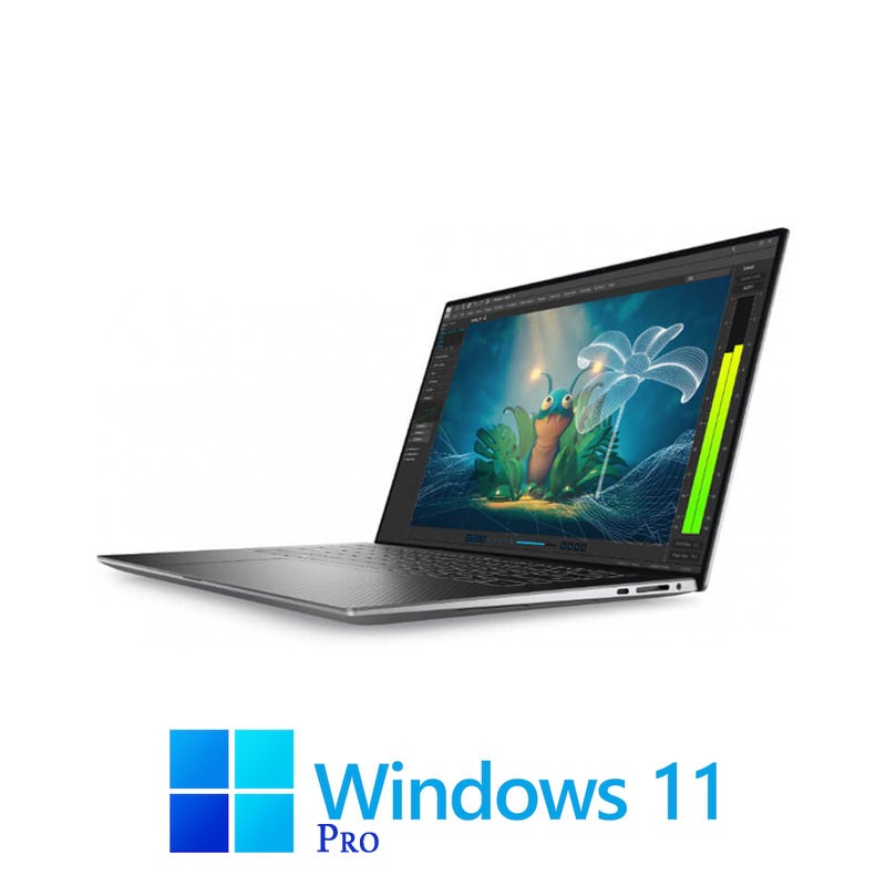 Laptopuri Dell Precision 5570, i7-12800H, 16GB, 1TB SSD, RTX A2000 8GB, Win 11 Pro