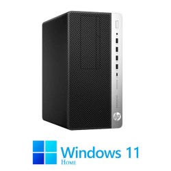 Calculatoare HP ProDesk 600 G5 MT, Hexa Core i7-8700, 16GB, 1TB SSD, Win 11 Home