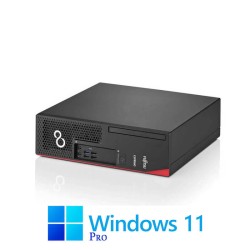 Calculatoare Fujitsu ESPRIMO D538, Hexa Core i5-9500, 16GB, 480GB SSD, Win 11 Pro
