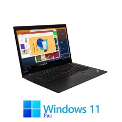 Laptopuri Lenovo X390, Quad Core i5-8365U, 8GB, 256GB SSD, FHD IPS, Win 11 Pro
