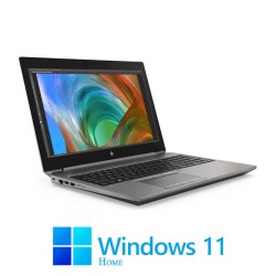 Laptop HP Zbook 15 G6, i7-9850H, 1TB SSD, Quadro T2000, Display NOU, Win 11 Home