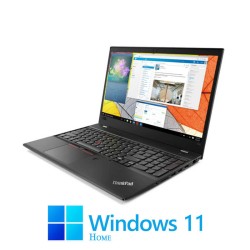 Laptop Lenovo T580, i7-8650U, 16GB DDR4, 512GB SSD, GeForce MX150, Win 11 Home