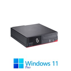 Calculatoare Fujitsu ESPRIMO D958, Hexa Core i5-9500, 16GB DDR4, SSD, Win 11 Pro