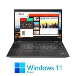 Laptop Lenovo T580, Quad Core i5-8250U, 16GB DDR4, SSD, Display NOU, Win 11 Home
