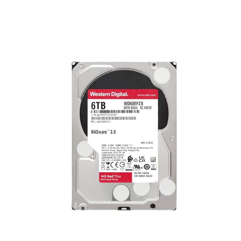 Hard Disk Western Digital WD60EFZX 6TB SATA3 6Gbps, 5.4K RPM