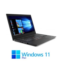Laptop Lenovo L580, Quad Core i5-8350U, 16GB DDR4, Display NOU FHD, Win 11 Pro