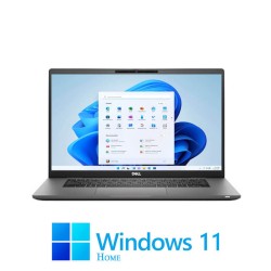 Laptop Touchscreen Dell Latitude 7520, i5-1145G7, SSD, Display NOU FHD, Win 11 Home