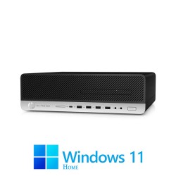 Calculator SH HP EliteDesk 800 G5 SFF, Hexa Core i5-8500, 16GB DDR4, 256GB SSD
