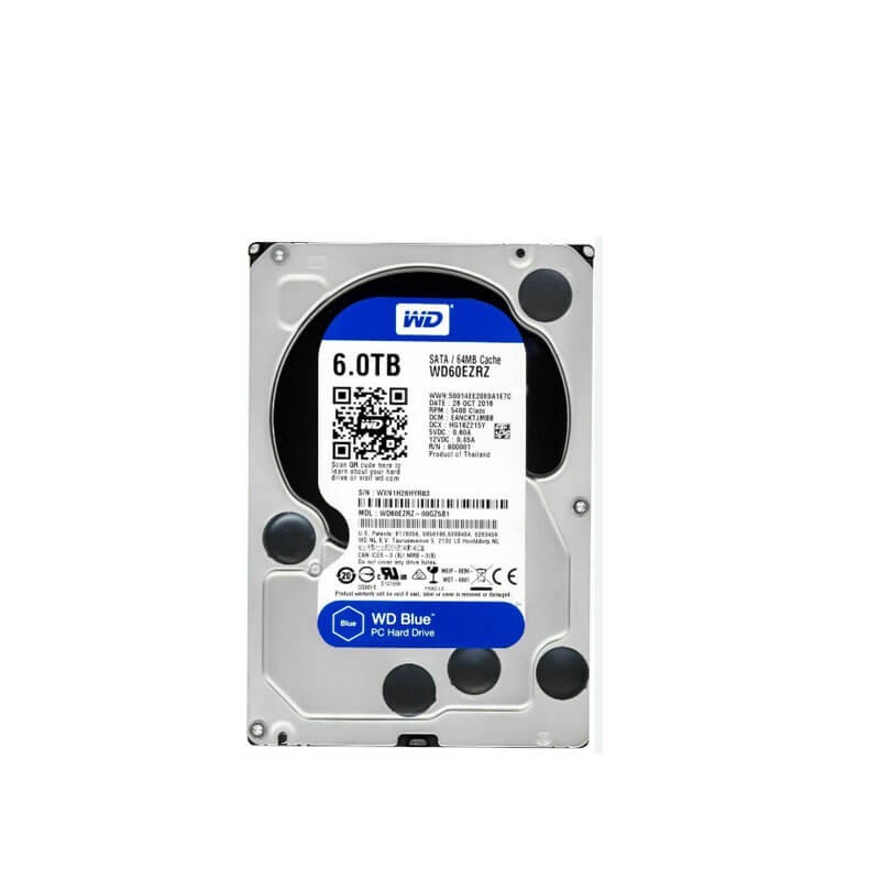 Hard Disk Western Digital WD60EZRZ 6TB SATA3 6Gbps, 3.5 inci, 5.4K