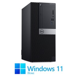 Calculator SH Dell OptiPlex 5070 MT, Hexa Core i7-8700, 16GB DDR4, 256GB SSD