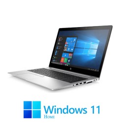 Laptop HP EliteBook 850 G5, i7-8550U, 256GB SSD, Display NOU Full HD, Win 11 Home